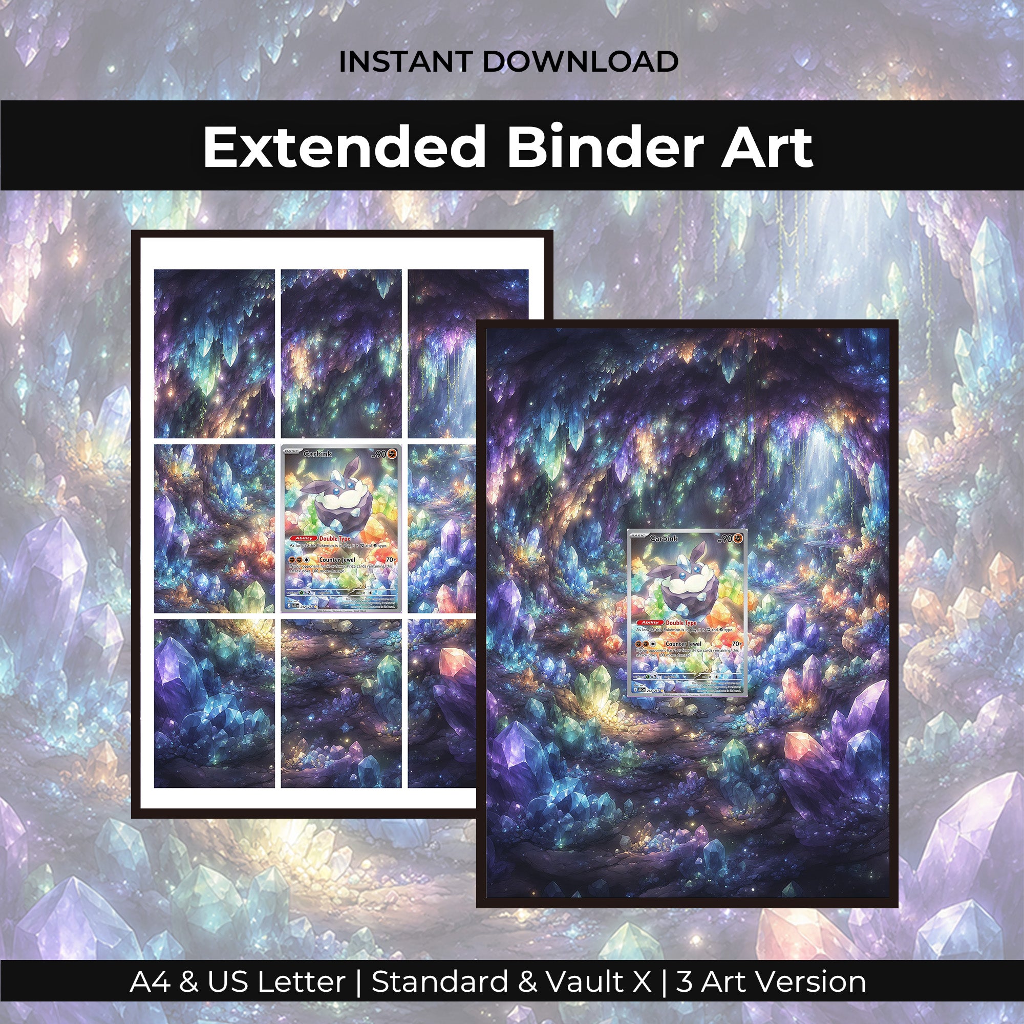 Carbink 242/217 Extended Binder Art