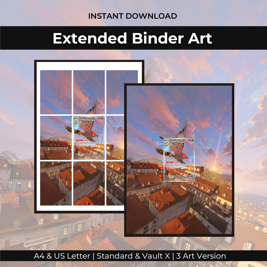 Talonflame 091/088 Extended Binder Art