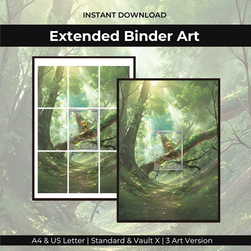 Chespin 087/086 Extended Binder Art