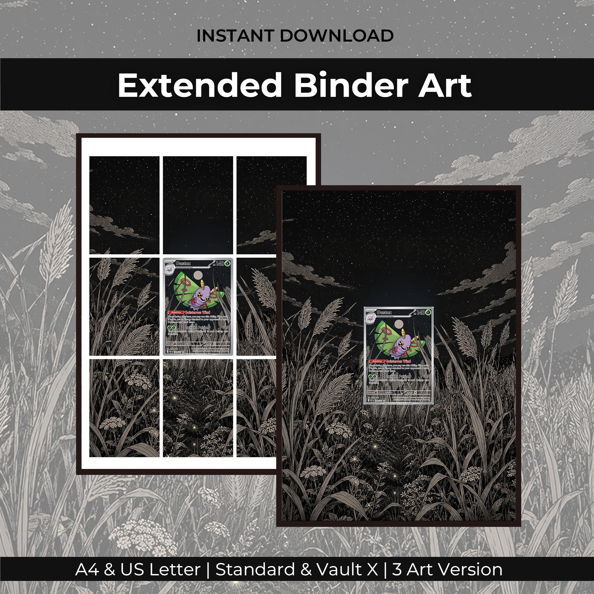 Dustox 220/217 Extended Binder Art