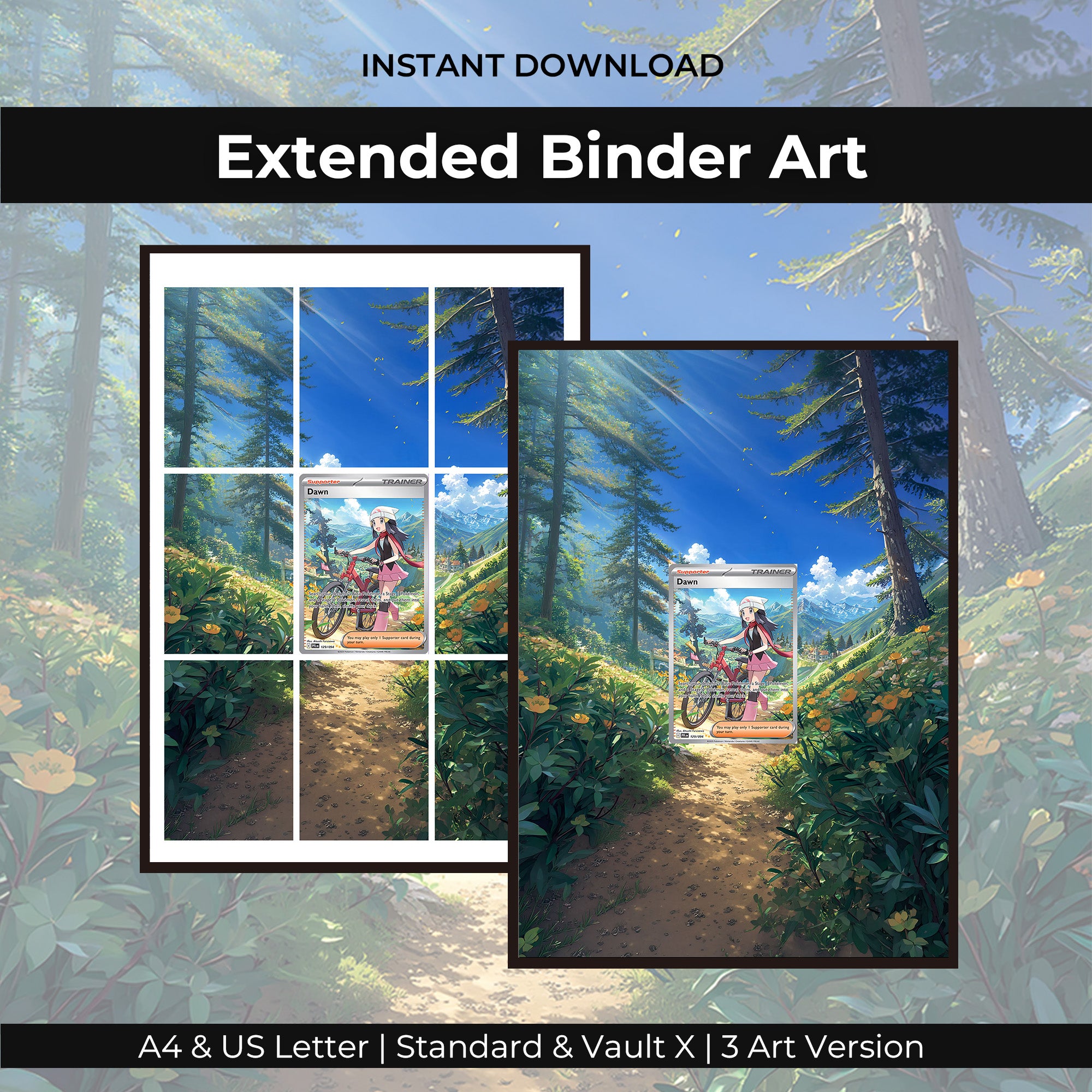 Dawn 129/094 SIR Extended Binder Art