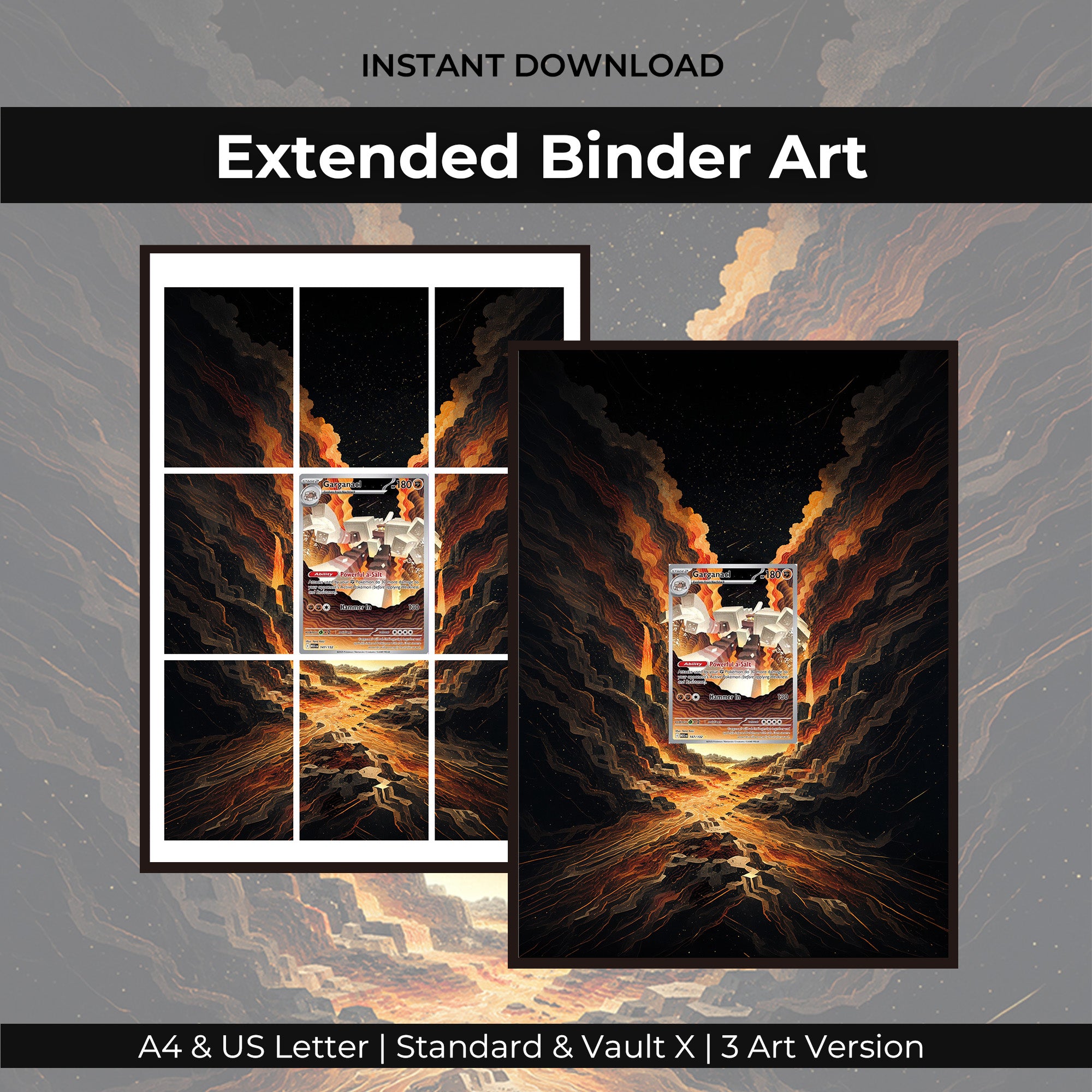 Garganacl 147/132 Extended Binder Art