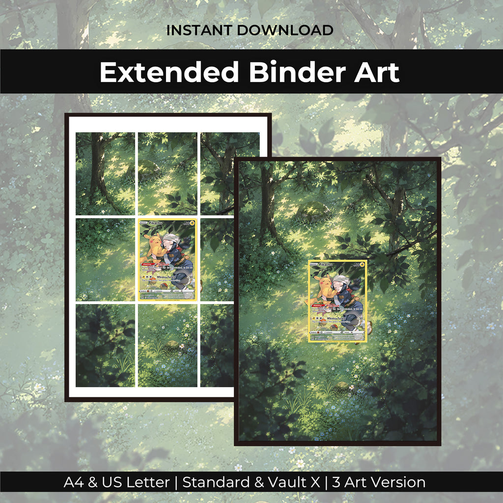 Pikachu TG05/TG30 Extended Binder Art