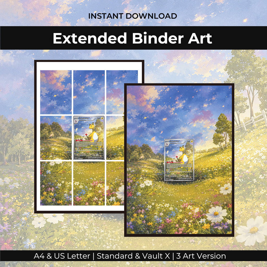 Ampharos 090/086 Extended Binder Art