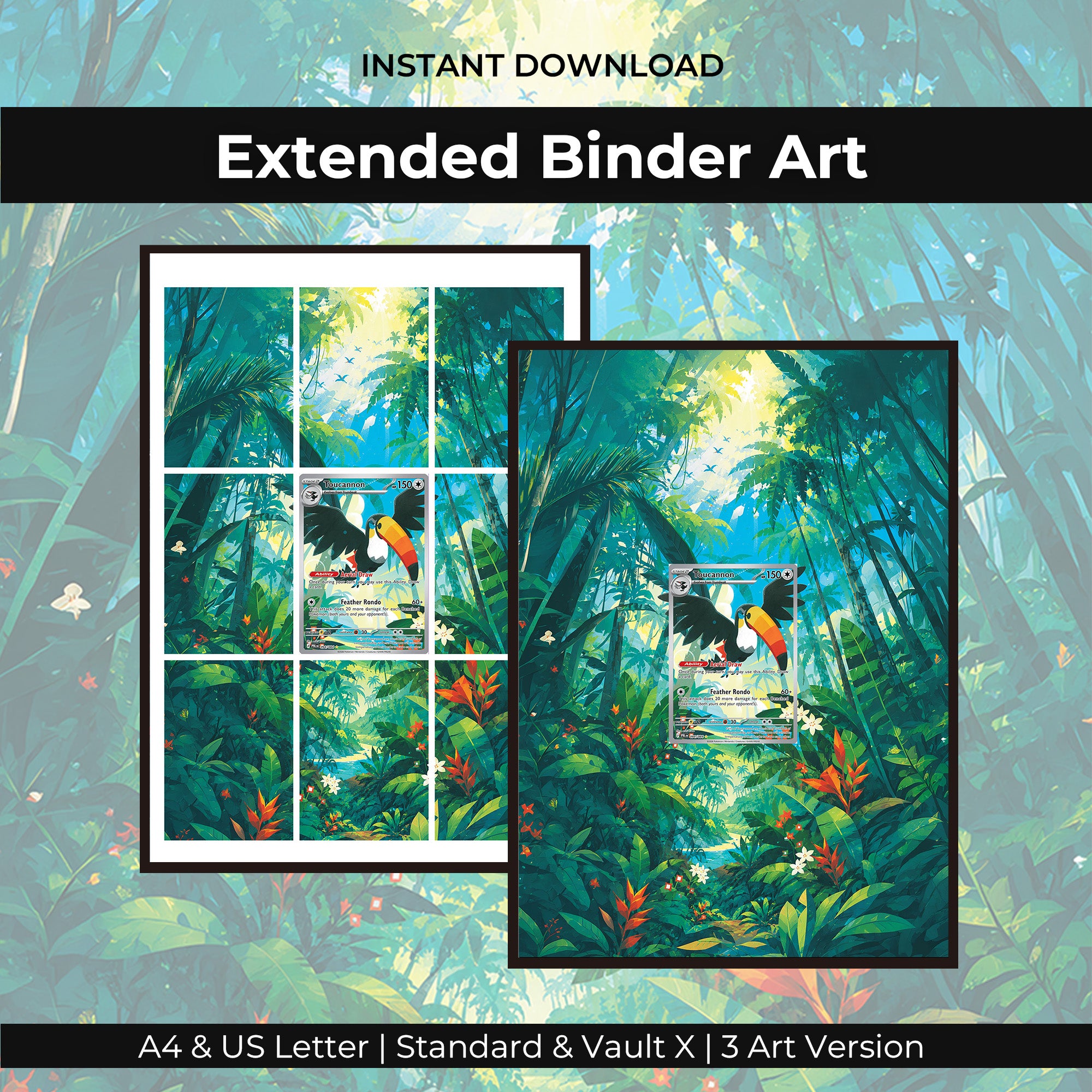 Toucannon 094/084 Extended Binder Art
