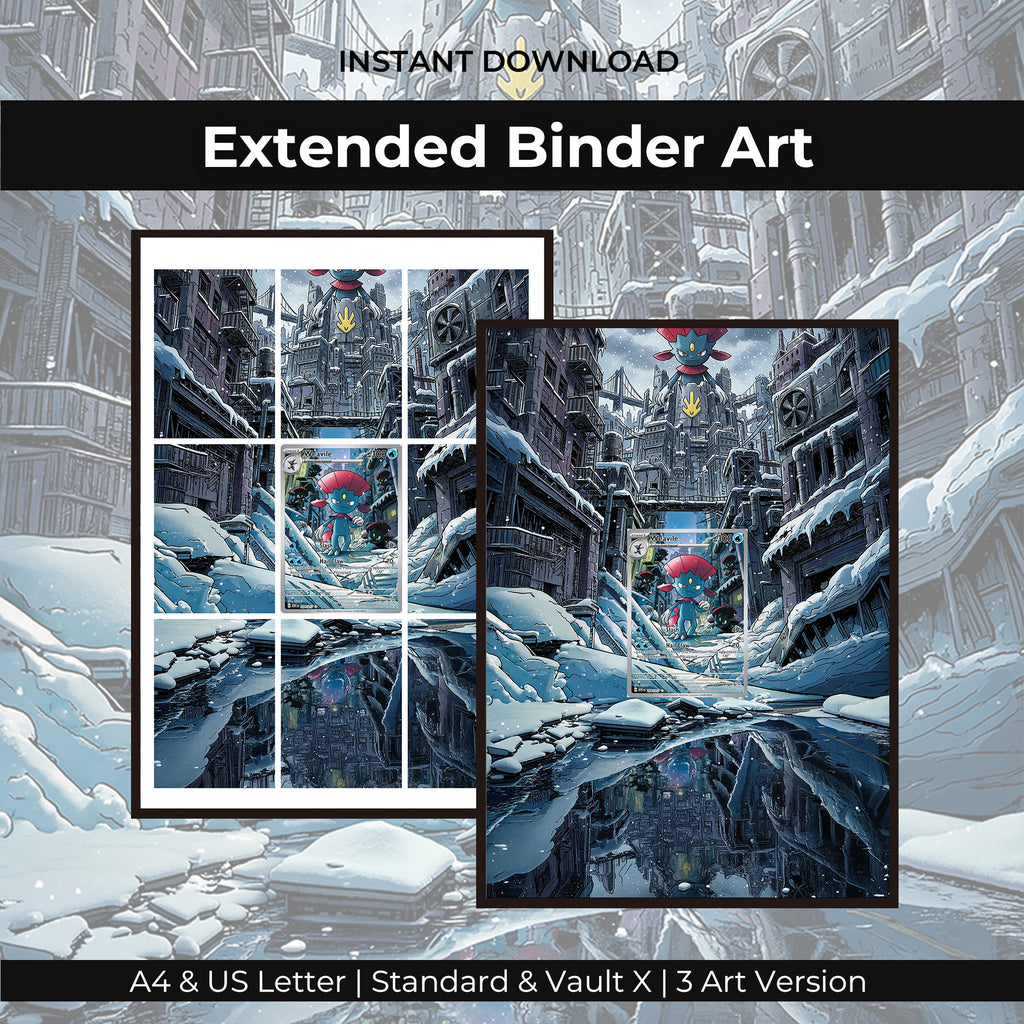 Weavile 228/217 Extended Binder Art