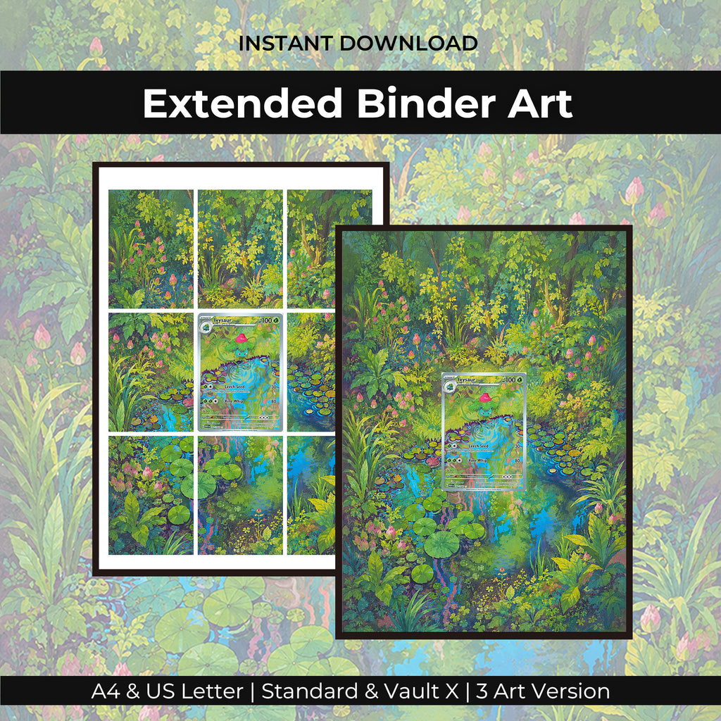 Ivysaur AR 167/165 Extended Binder Art