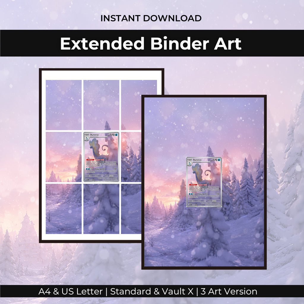 Aurorus 092/088 Extended Binder Art