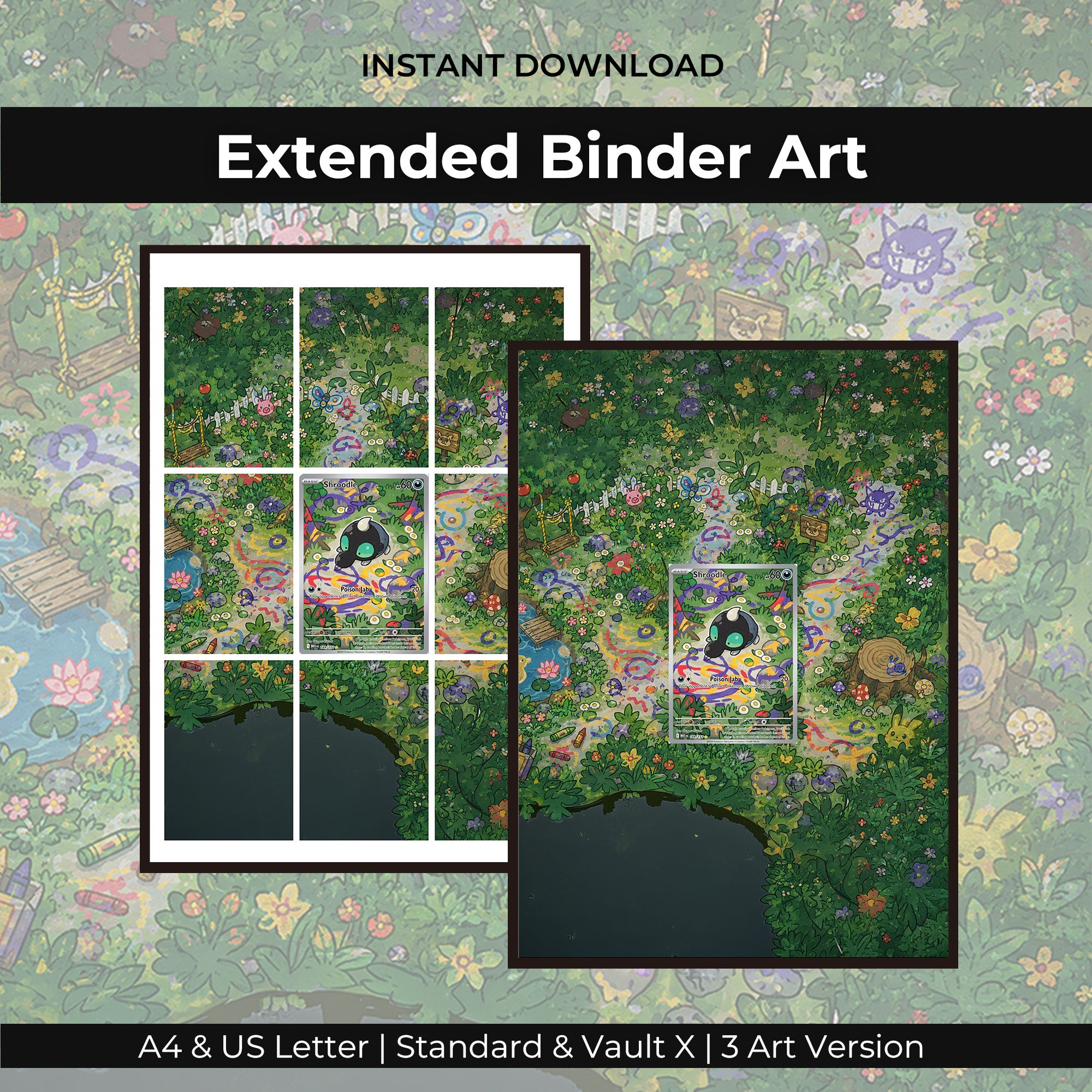 Shroodle 149/132 Extended Binder Art