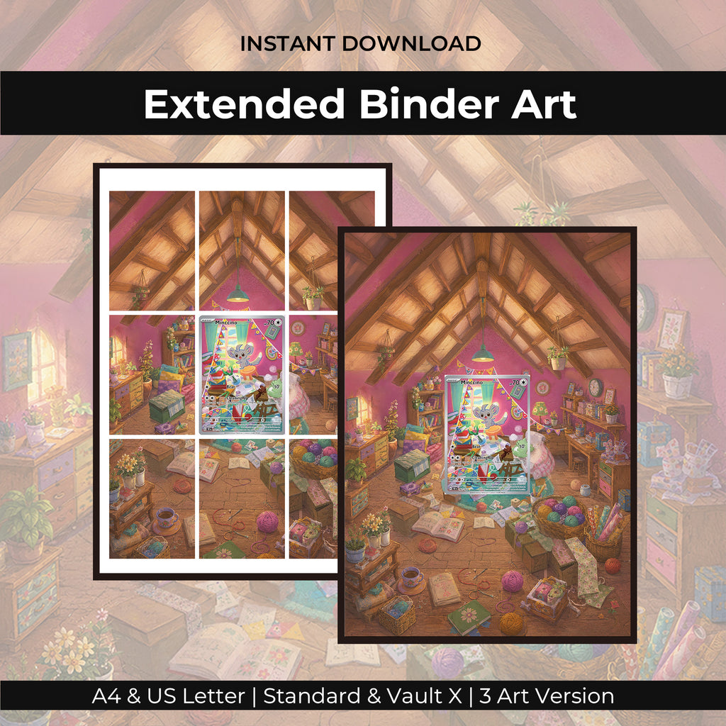 Minccino 082/071 Extended Binder Art