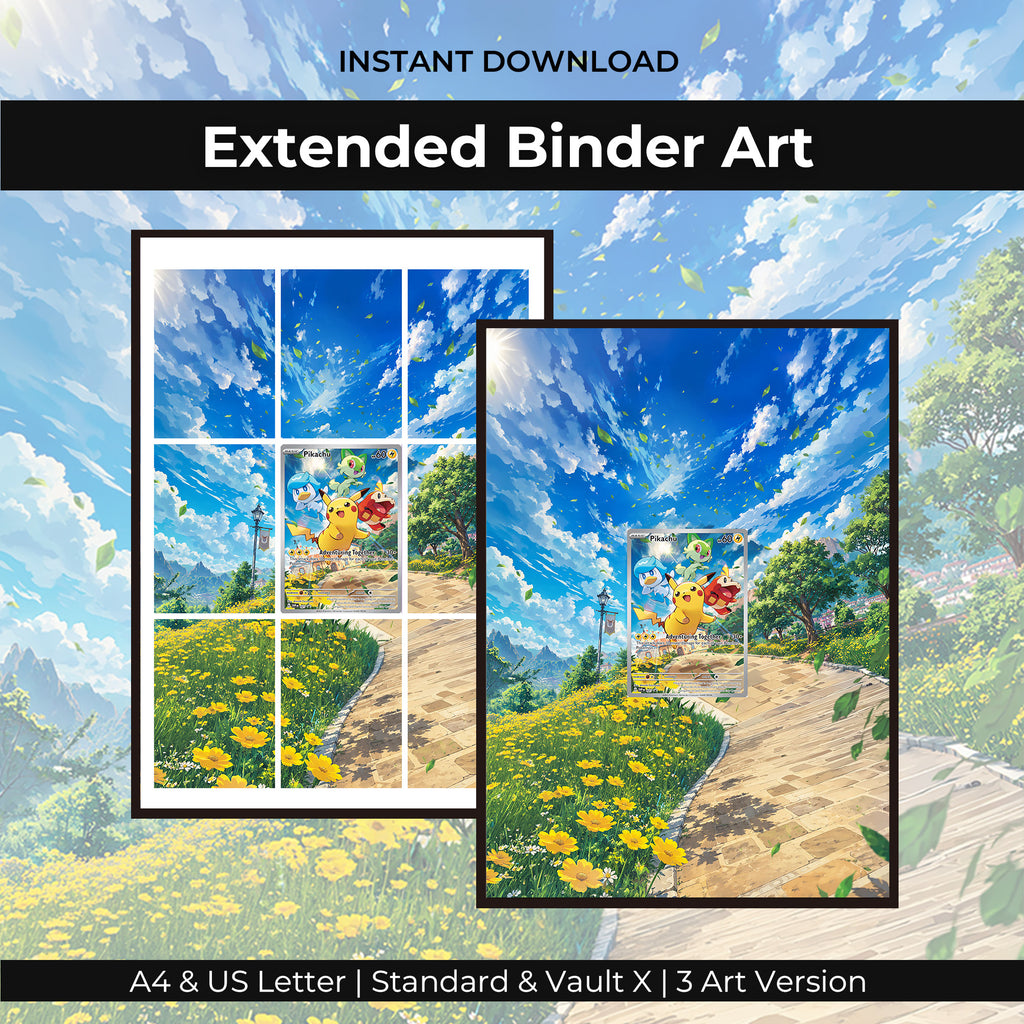 Pikachu 027 Extended Binder Art