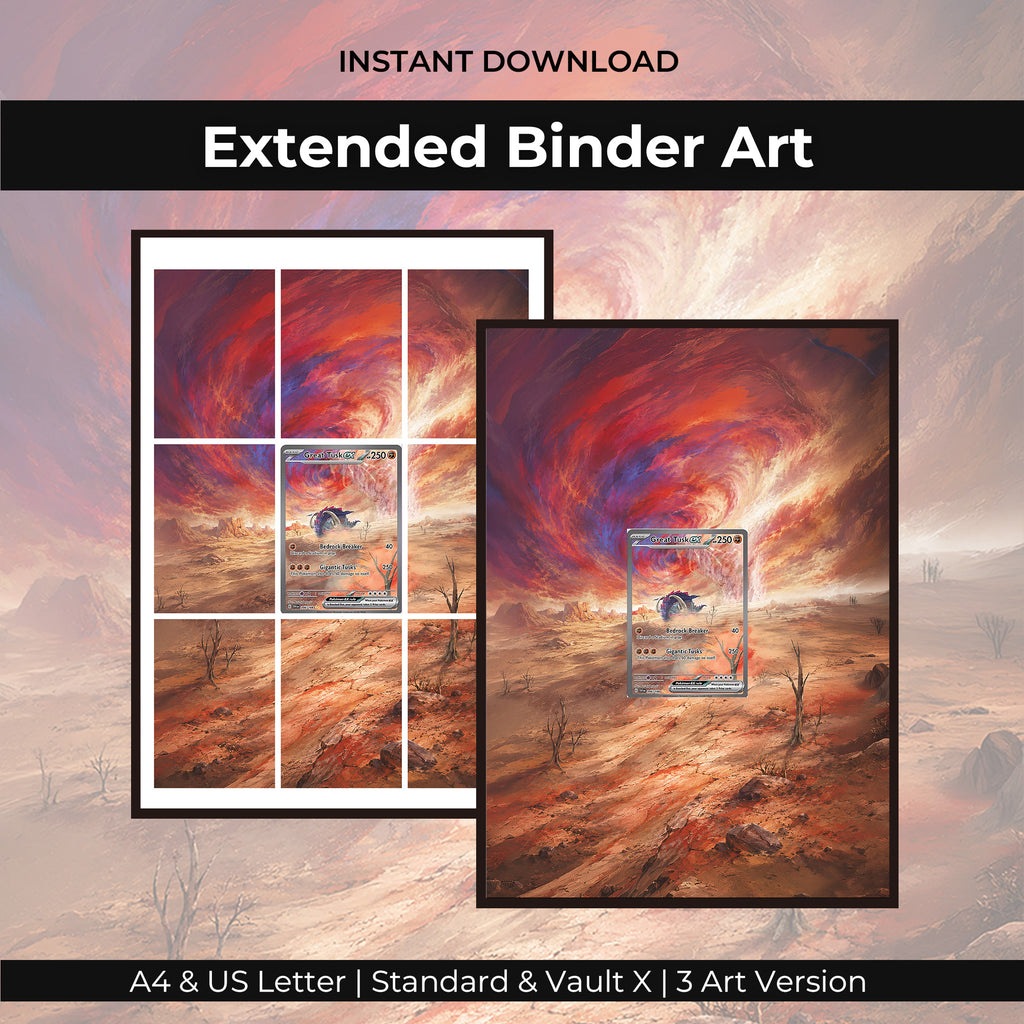 Great Tusk ex 246/198 Extended Binder Art