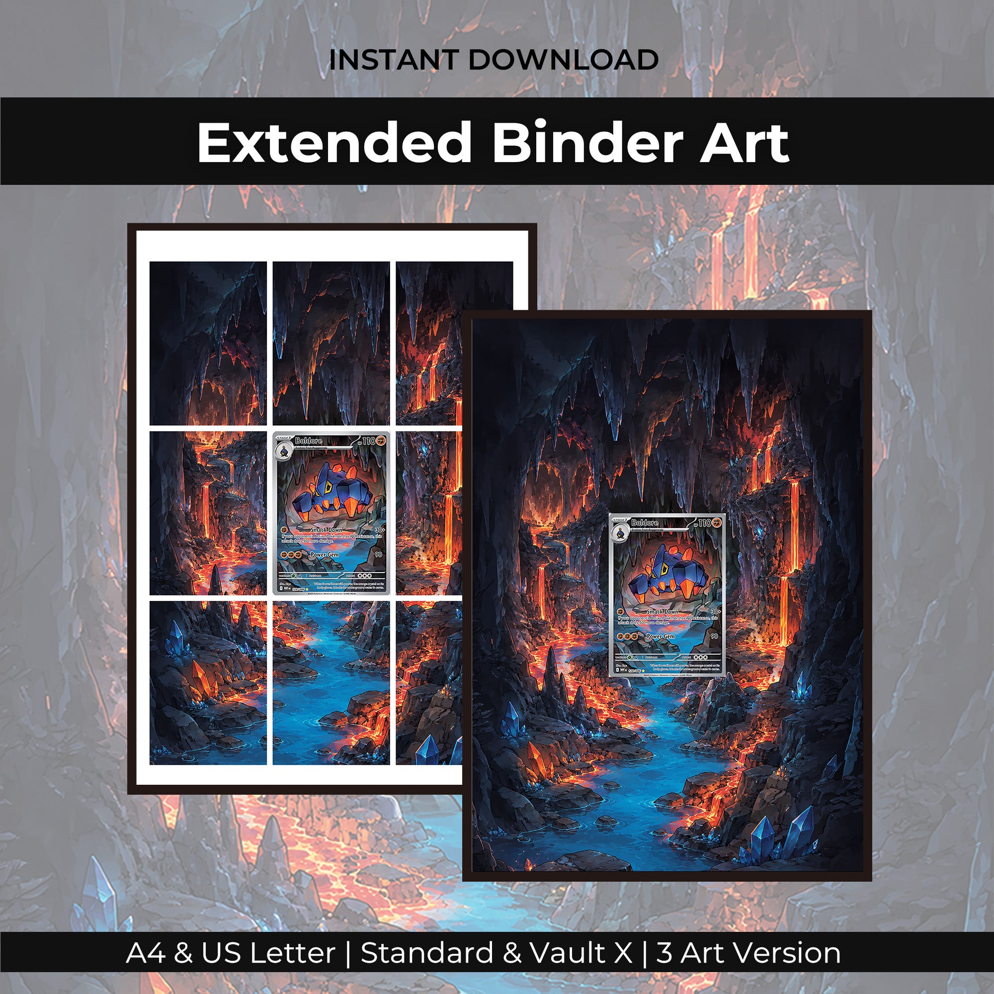 Boldore 128/086  Extended Binder Art