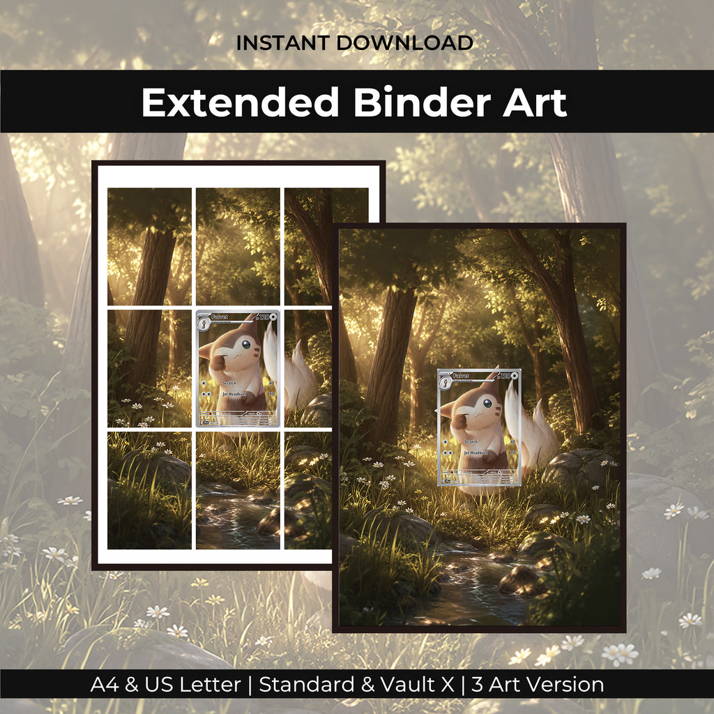 Furret 168/159 Extended Binder Art