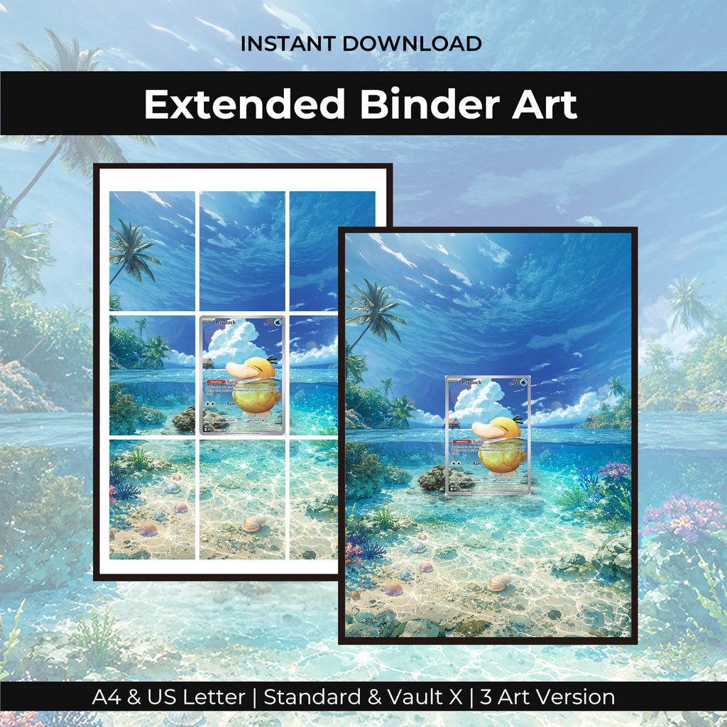 Psyduck 226/217  Extended Binder Art