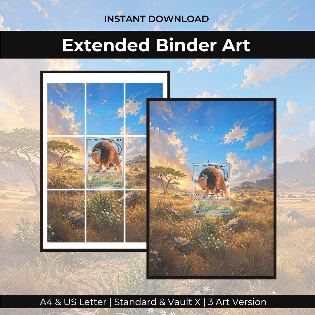 Tauros 096/086 Extended Binder Art