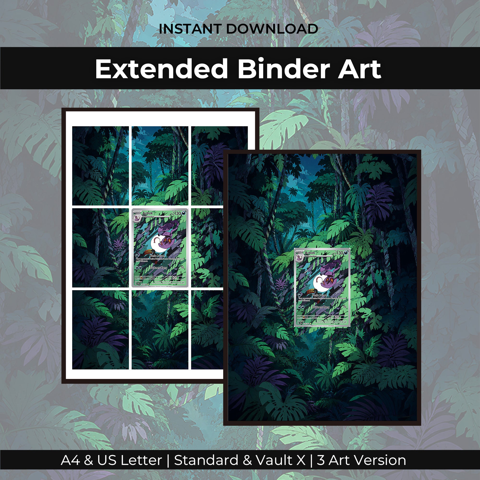 Arbok 176/162 Extended Binder Art