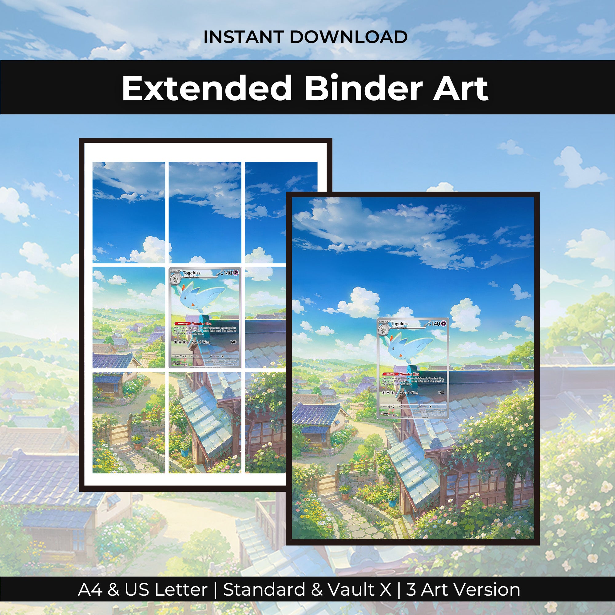 Togekiss 235/217 Extended Binder Art