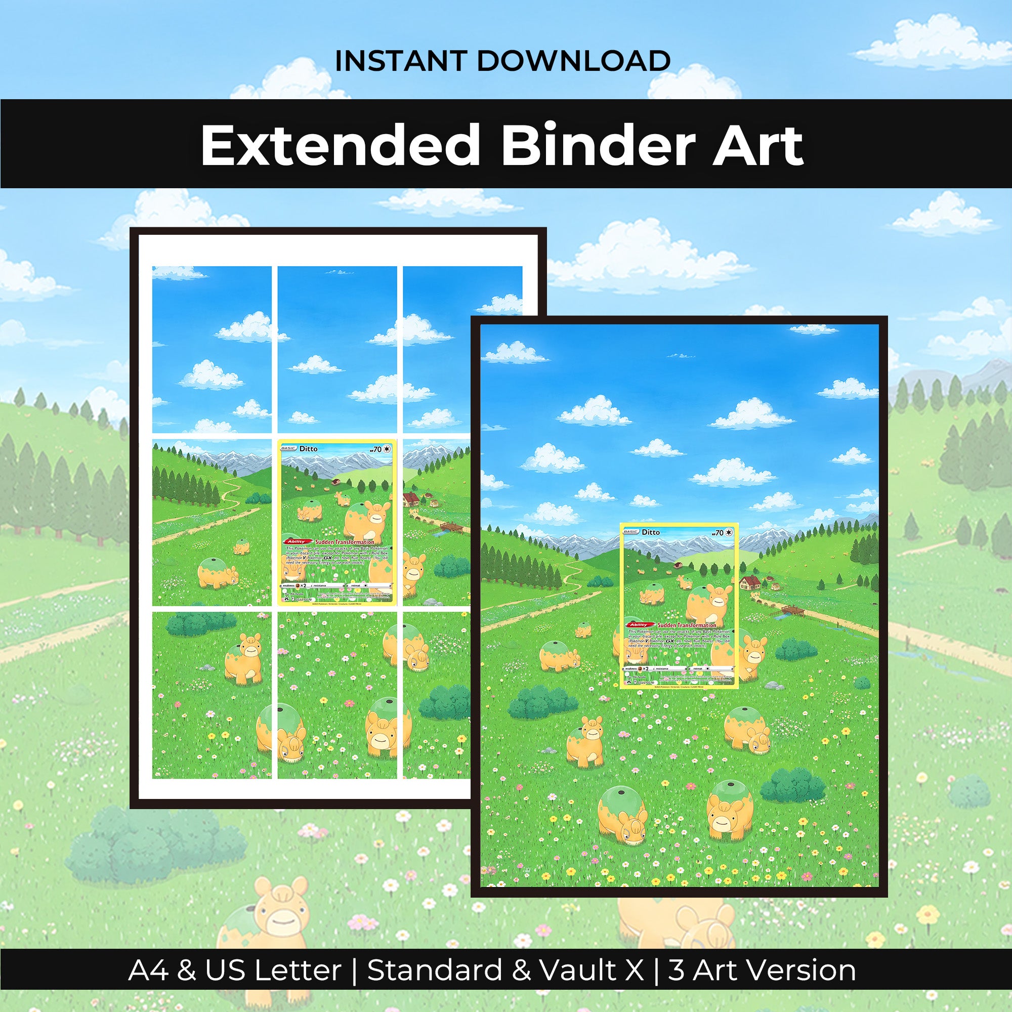 Ditto GG22/GG70 Extended Binder Art