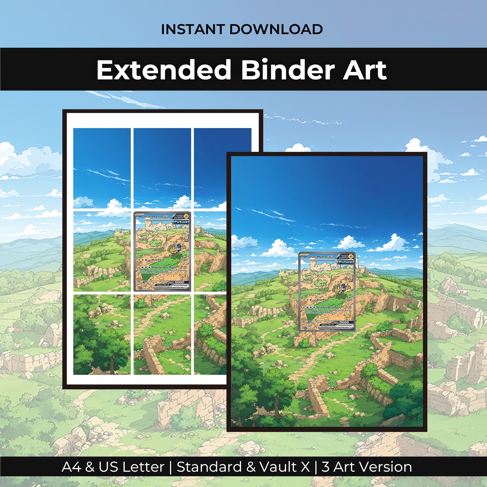 Iron Hands Ex 248/182 Extended Binder Art