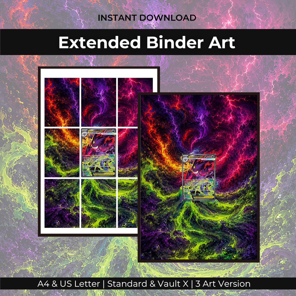 Mega Gengar ex 284/217 Extended Binder Art