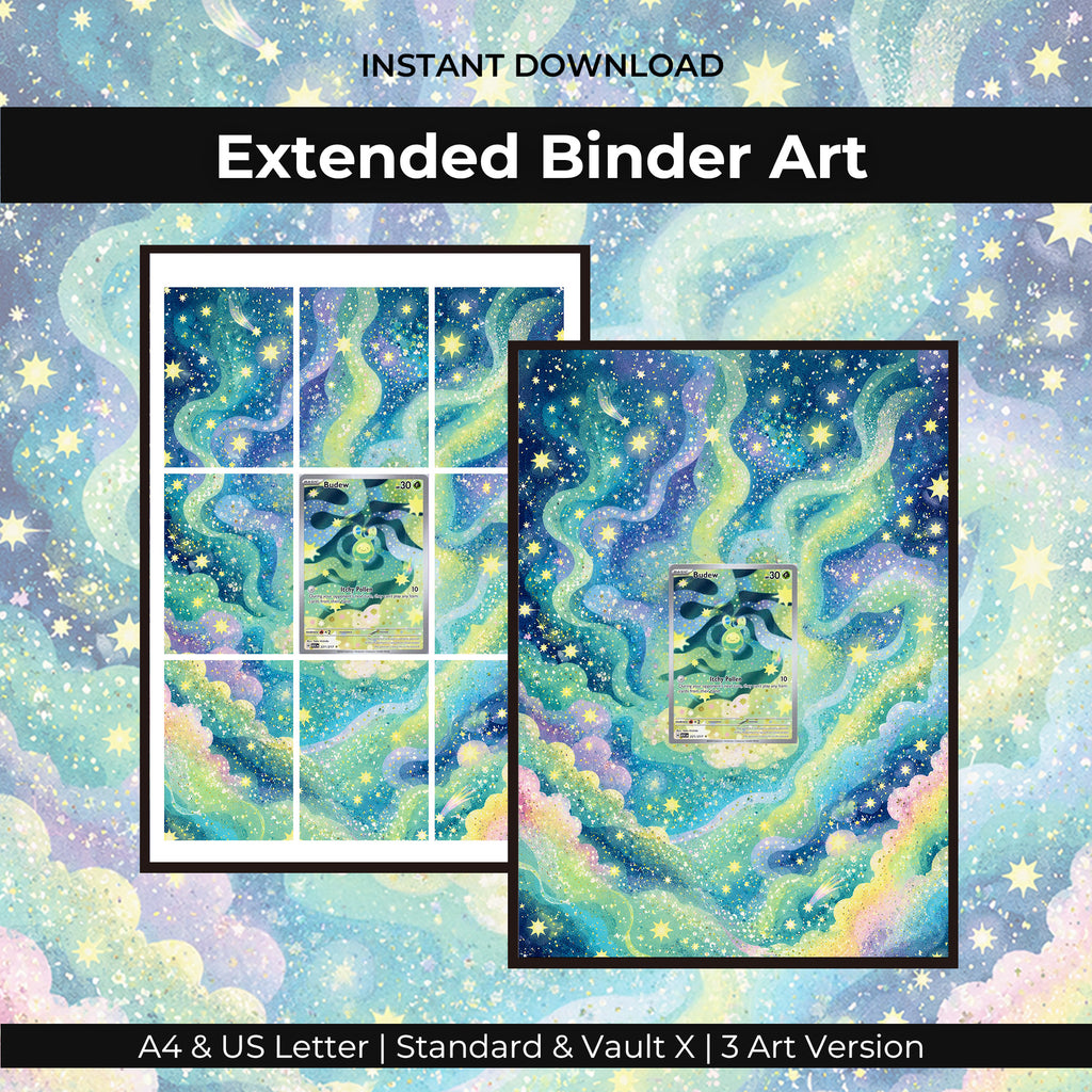 Budew 221/217 Extended Binder Art