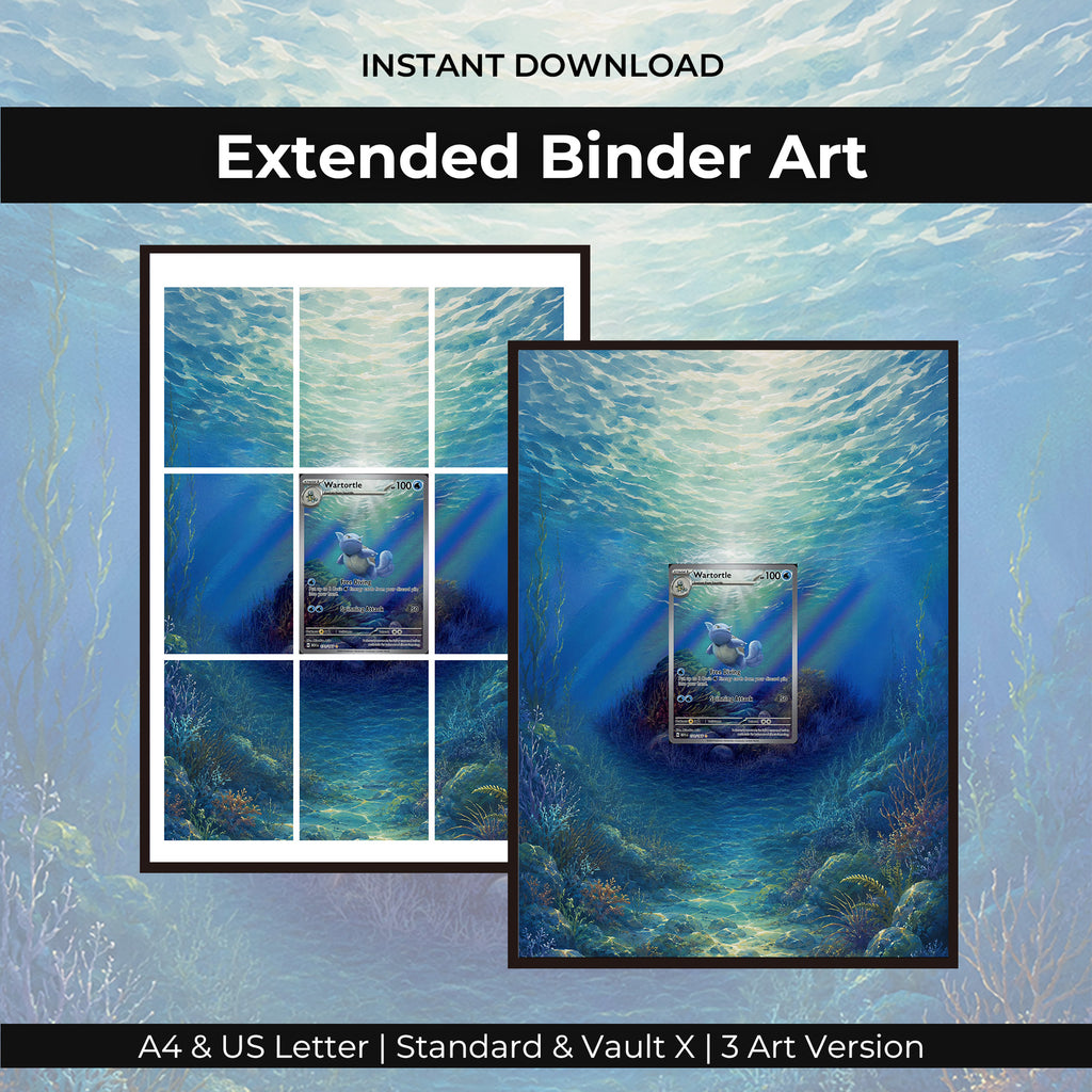 Wartortle 171/165 Extended Binder Art
