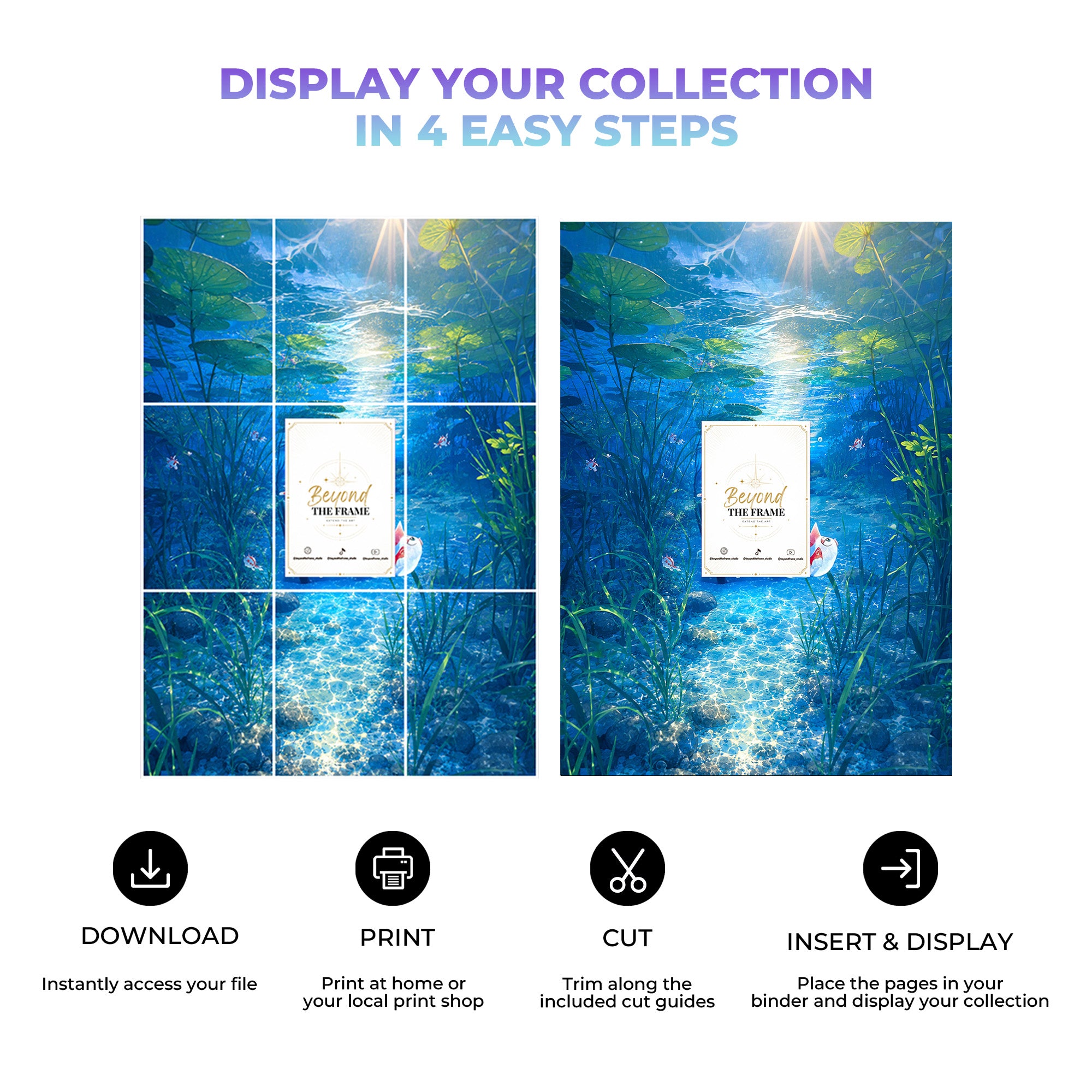 Goldeen 084/081 AR Extended Binder Art