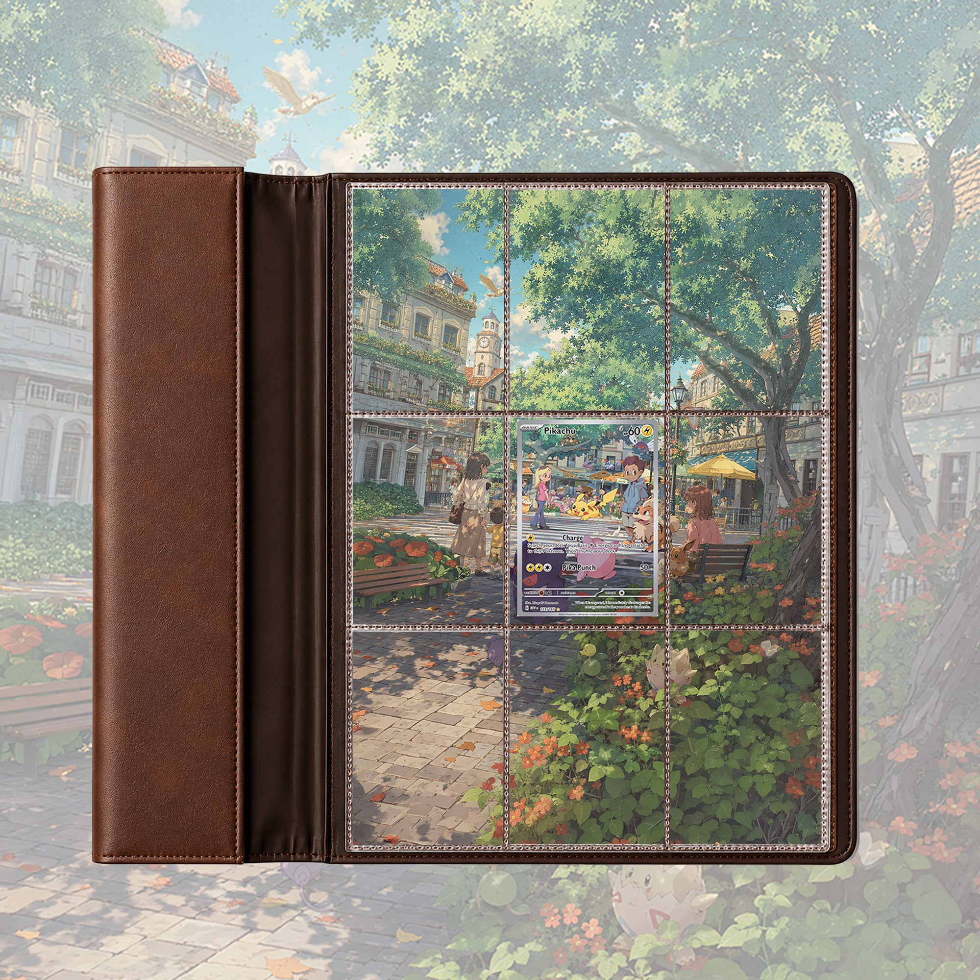 Pikachu 173/165 Extended Binder Art