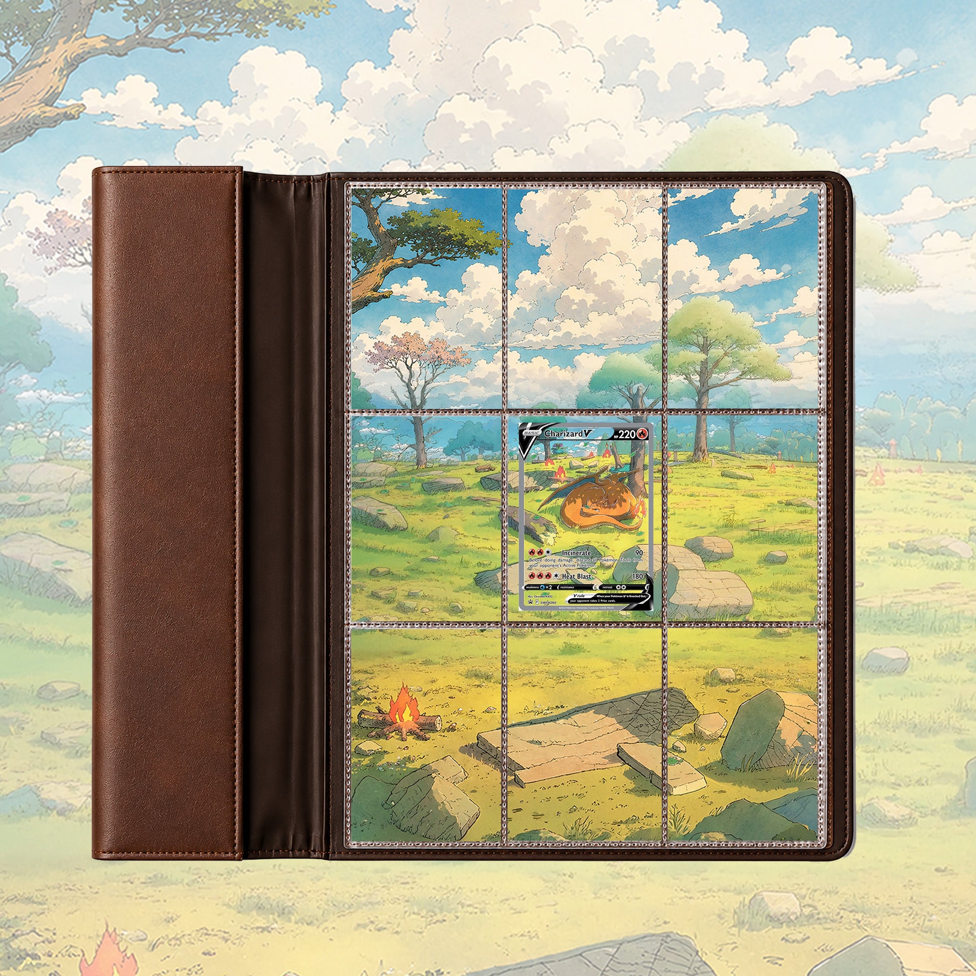 Charizard V SWSH260 Extended Binder Art