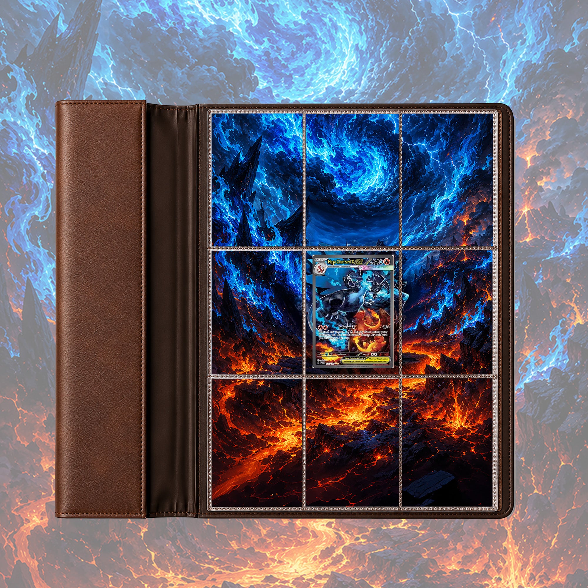 Charizard Sir Psa 10 Extended Binder Art