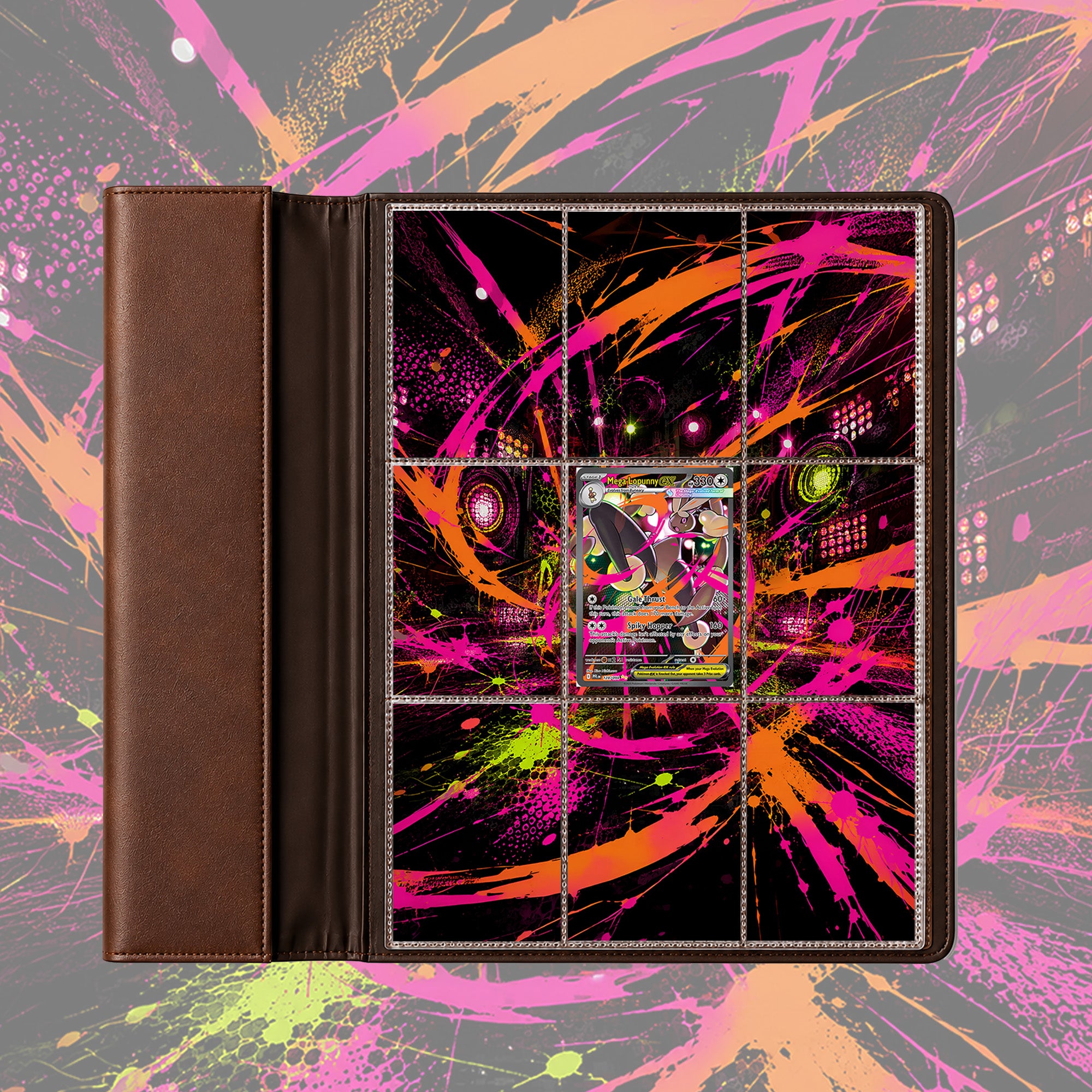 Mega Lopunny ex SIR 128/94 Extended Binder Art