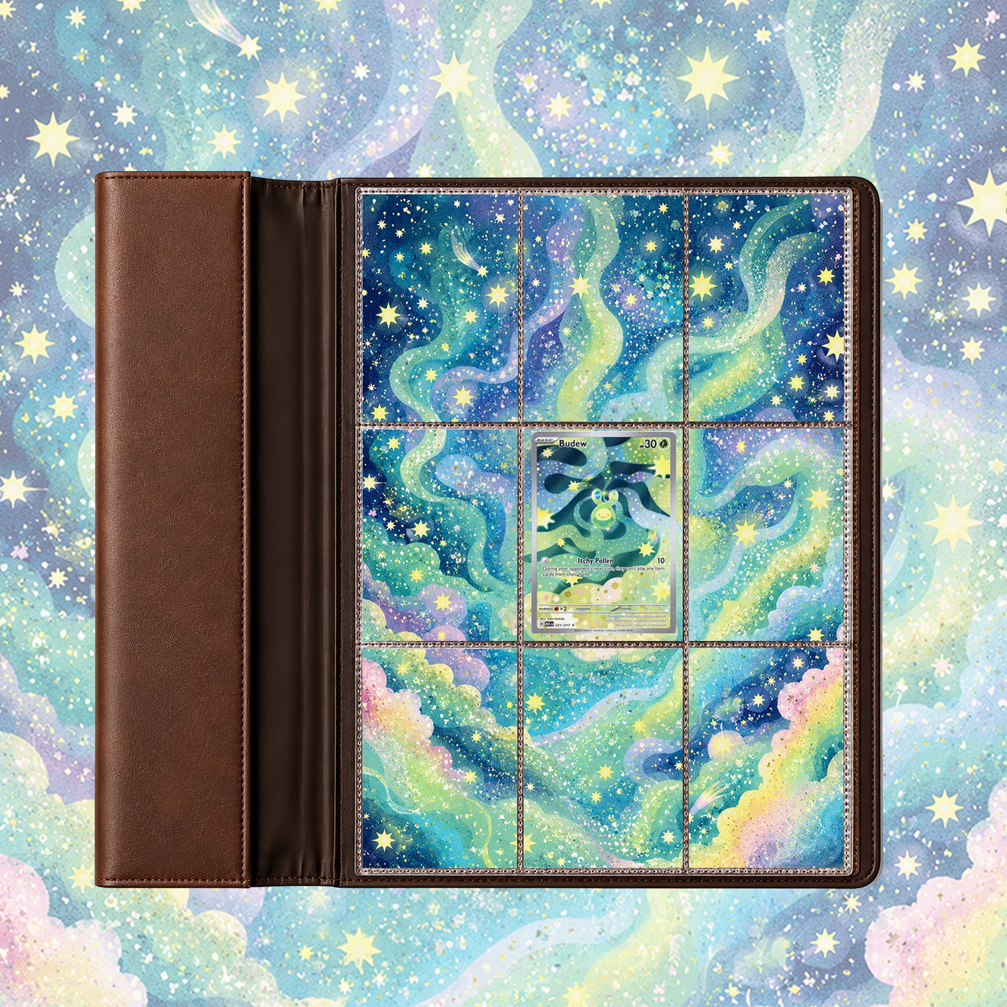 Budew 221/217 Extended Binder Art