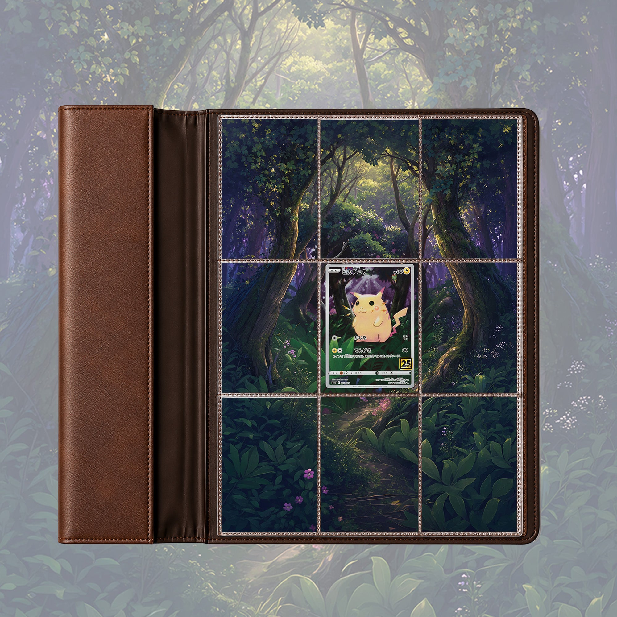 Pikachu 001/028 Extended Binder Art