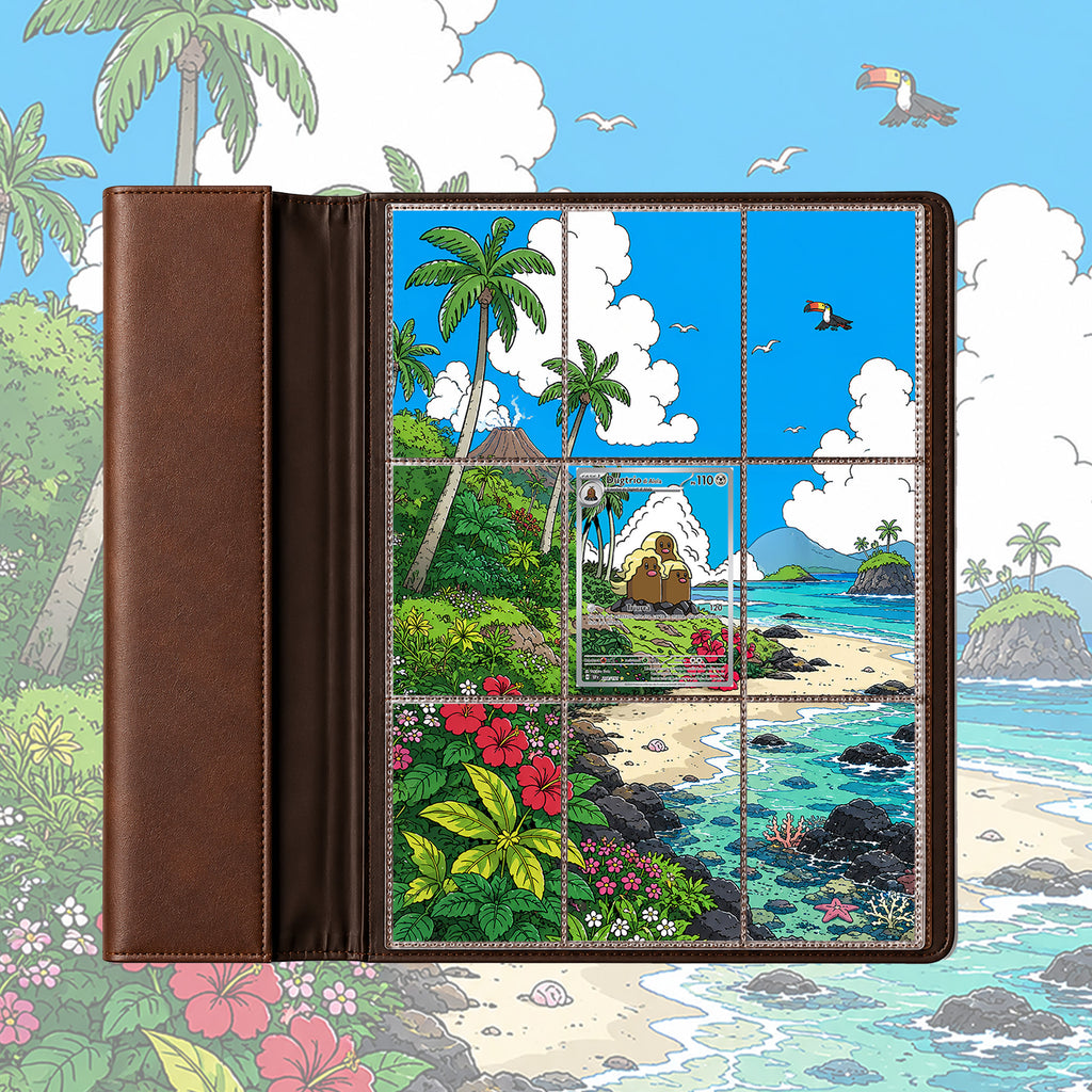 Alolan Dugtrio 208/191 Extended Binder Art