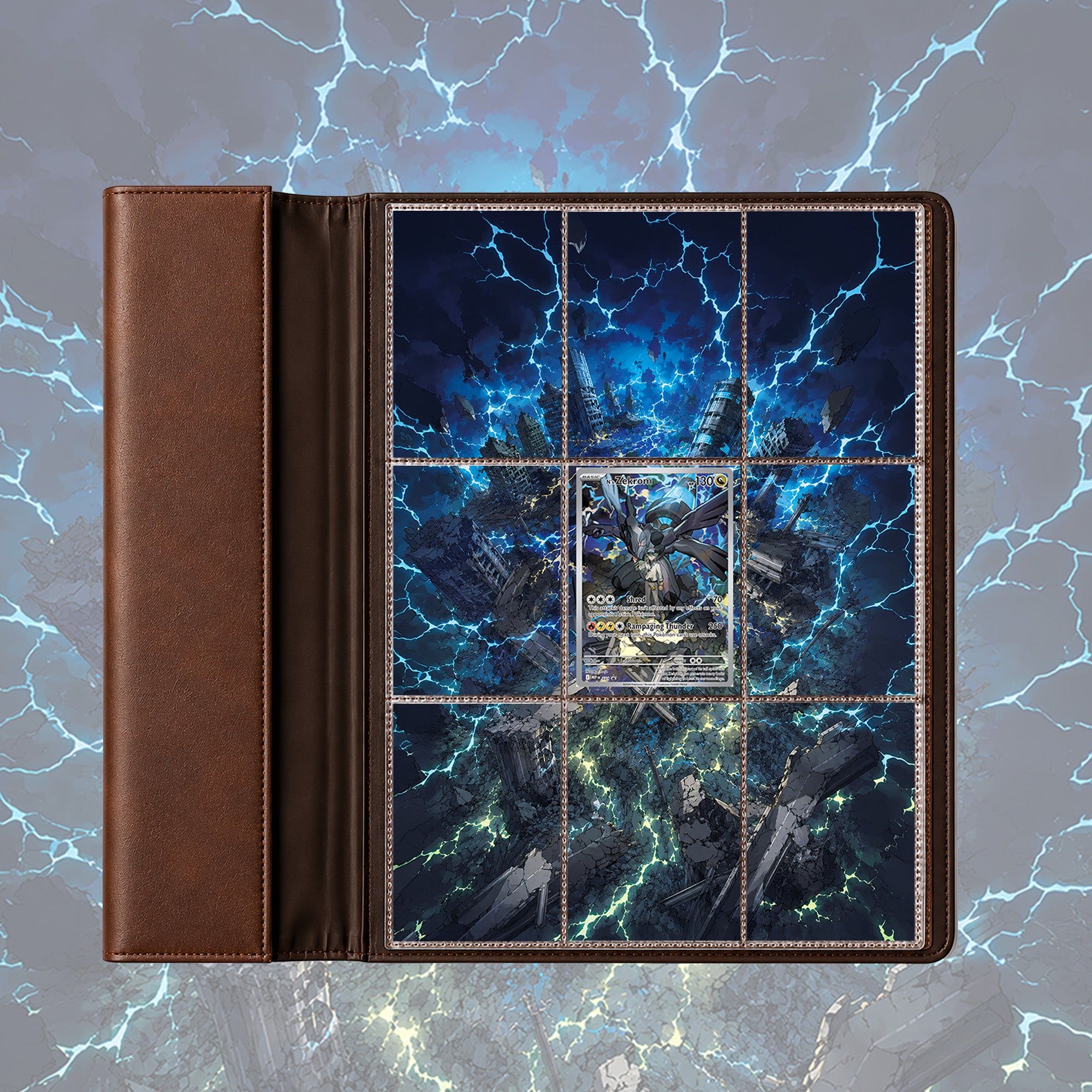 N's Zekrom 031 Extended Binder Art