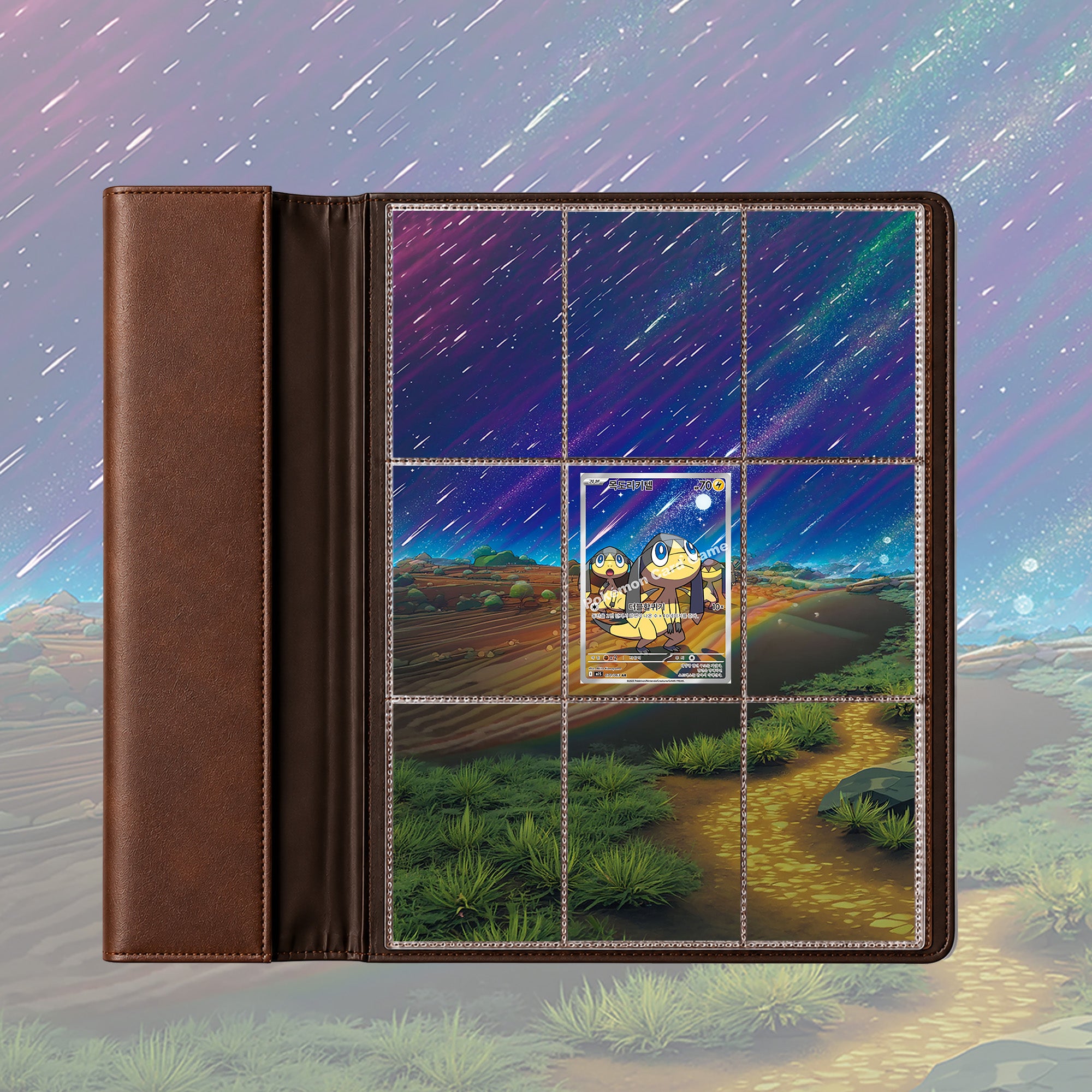 Helioptile 143/132 Extended Binder Art
