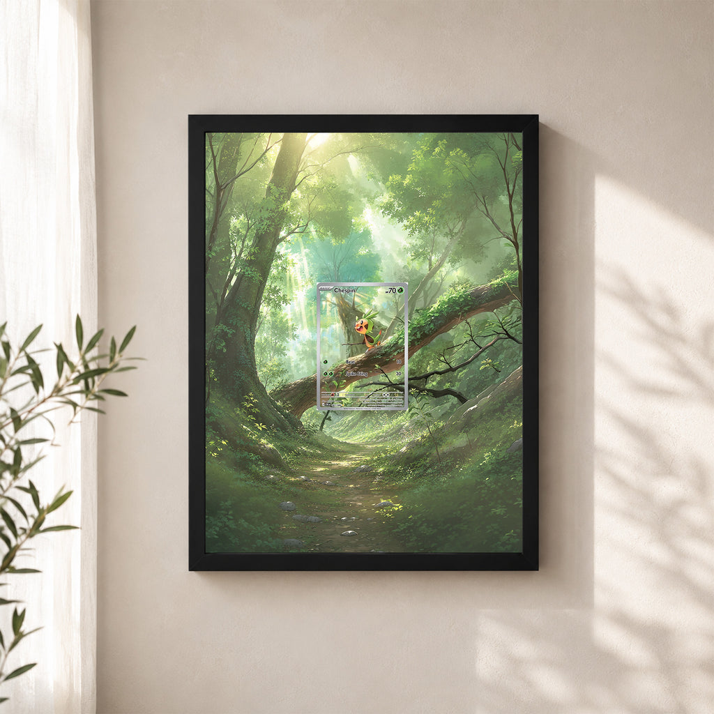 Chespin 087/086 Extended Binder Art