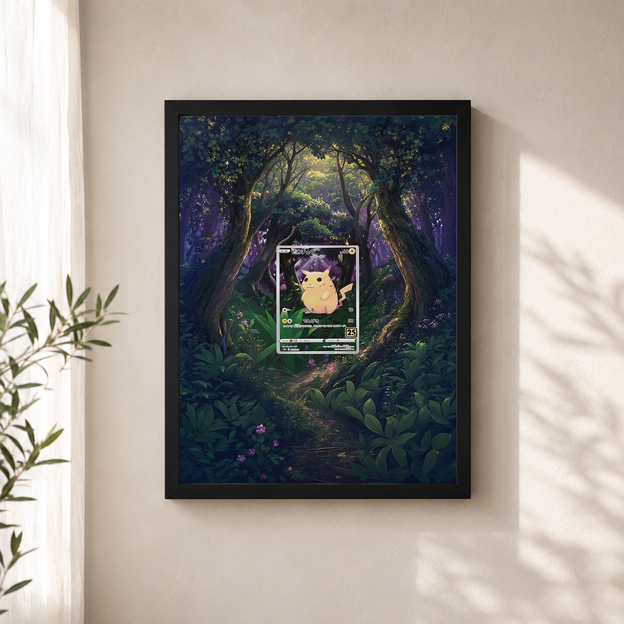 Pikachu 001/028 Extended Binder Art