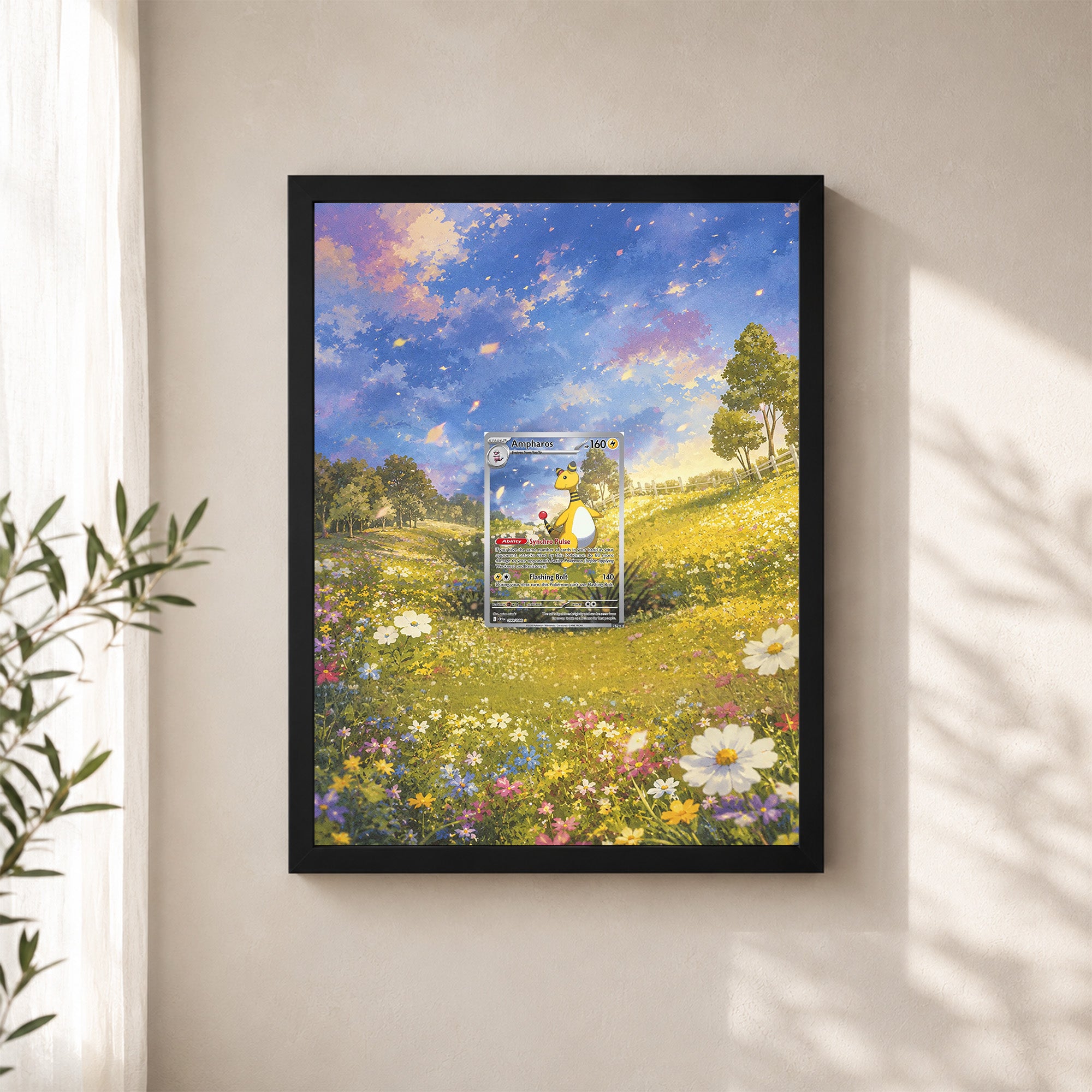 Ampharos 090/086 Extended Binder Art