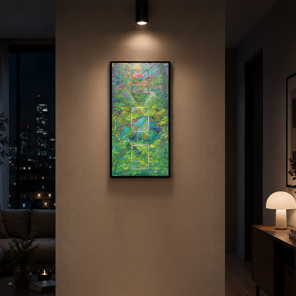 Enchanted Jungle 8X16 Extended Art Frame Printable